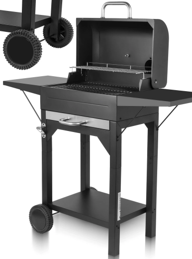 Curron záhradný gril s komínom GM12000 s teplomerom