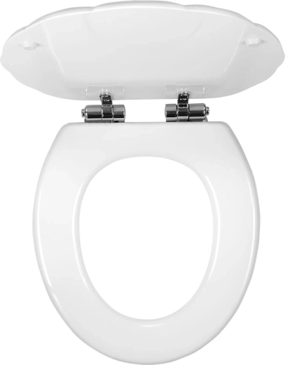 WC sedadlo LYRA z dyhovanej MDF s pomalým sklápaním