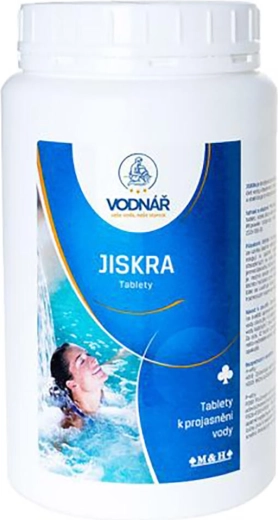 Tablety do bazéna Jiskra 1 kg VODNÁR