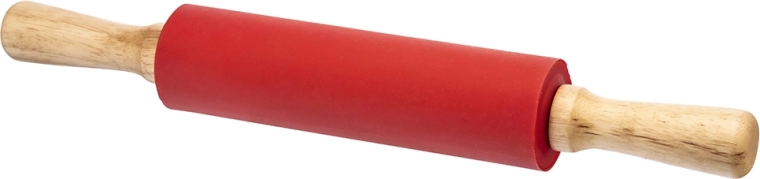Silikónový valček na cesto 37 cm červený