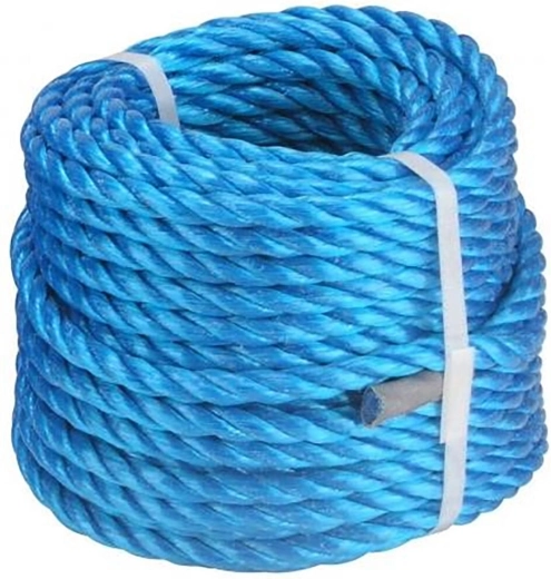 Polypropylénové stáčané lano 8 mm, 20 m