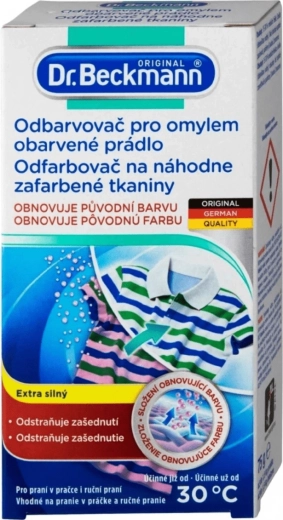 Dr. Beckmann odfarbovač na náhodne zafarbené tkaniny 75 g