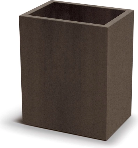 Kvetináč Cubla Case High 36 cm hrdzavo hnedý