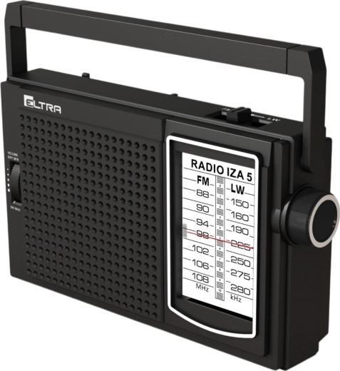 Prenosné rádio IZA-5 čierne