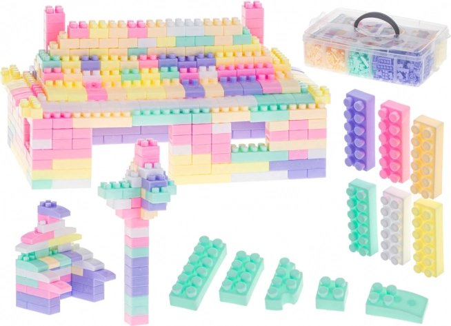 Kreatívna stavebnica tehličky 580 ks