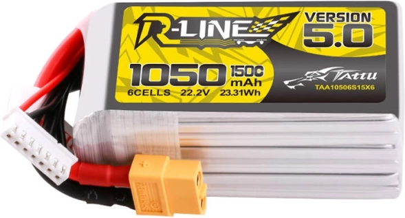 LiPo batéria Tattu R-Line 1050mAh 22.2V 150C