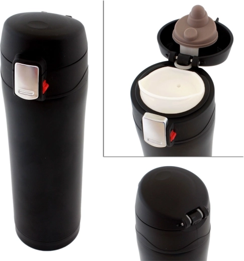 Ag285b termohrnček 450 ml čierny