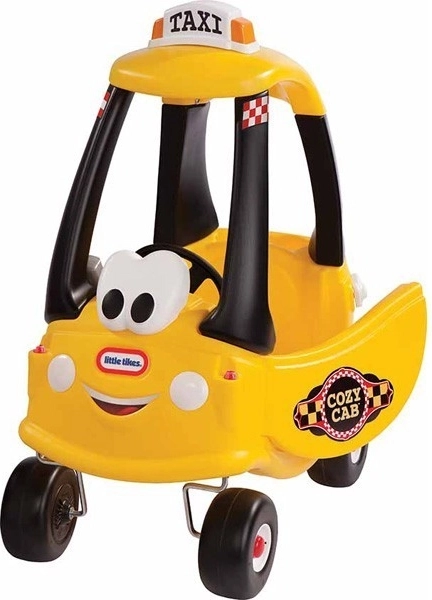 Little Tikes odrážadlo Cozy Coupe taxi pre deti – žltá
