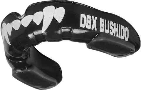 Chránič zubov DBX Bushido s tesákmi čierny