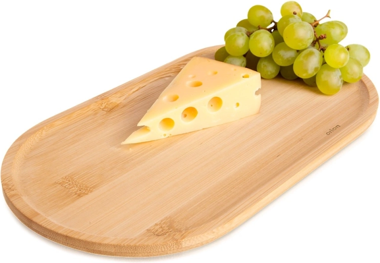 Bambusový oválny servírovací tanier 28 × 15 cm