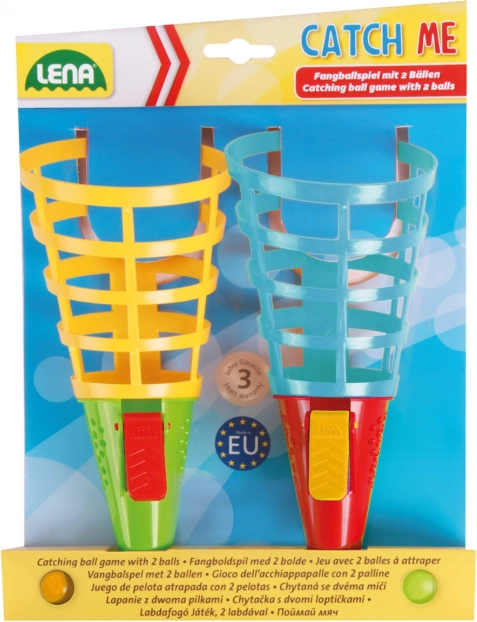 Zábavná hra Catch Ball s plastovými loptičkami