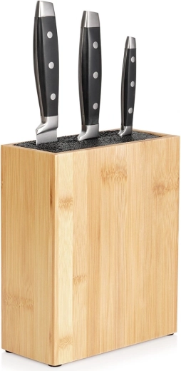 Bambusový blok na nože 19,5 × 9 × 23 cm