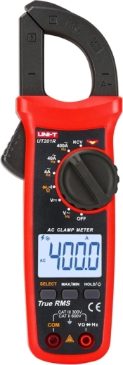 Kliešťový multimeter Uni-T UT201R (True RMS)