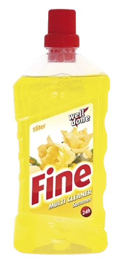 Well Done Fine Multi Cleaner Summer univerzálny čistiaci prostriedok 1 l