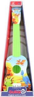 Detská gitara s dinosaurami