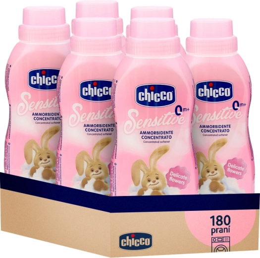 Chicco aviváž Baby Sensitive Kvetinové objatie, koncentrovaná 750 ml (6×30 praní)