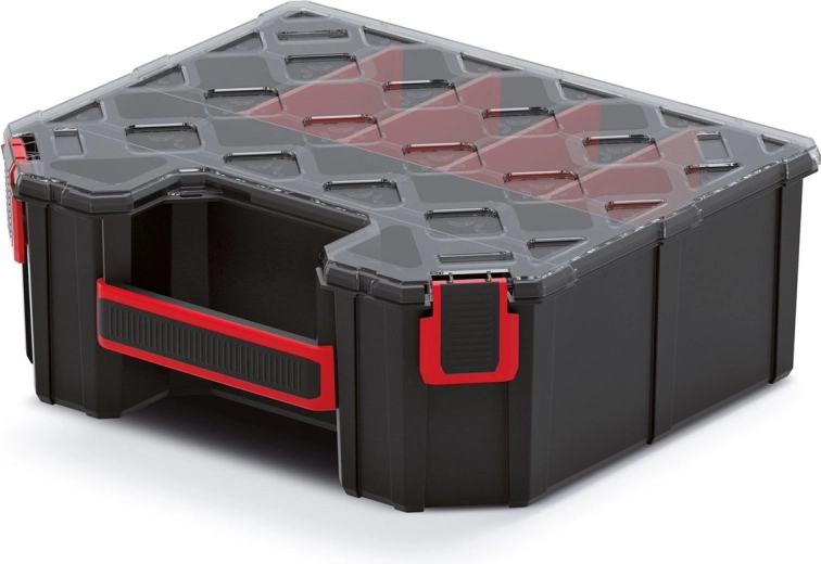 Vysoký organizér Tager Carbo Plus s priečkami 284 × 243 × 105 mm