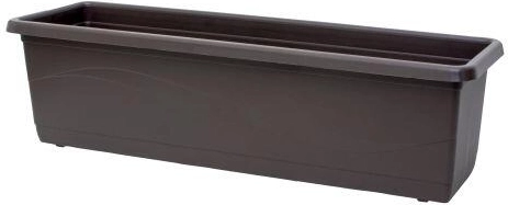 Plastový truhlík Lobelia 40 cm hnedý