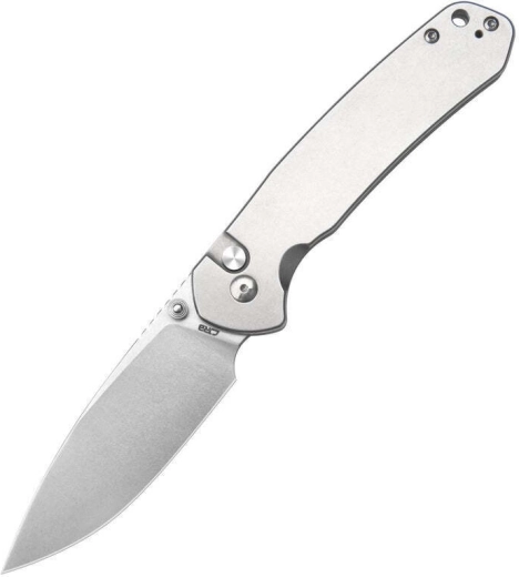 CJRB Large Pyrite oceľový vreckový nôž 9,5 cm so stonewash úpravou