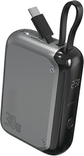 Powerbanka Pocket 30 W 10000 mAh s integrovaným káblom USB‑C 15 cm