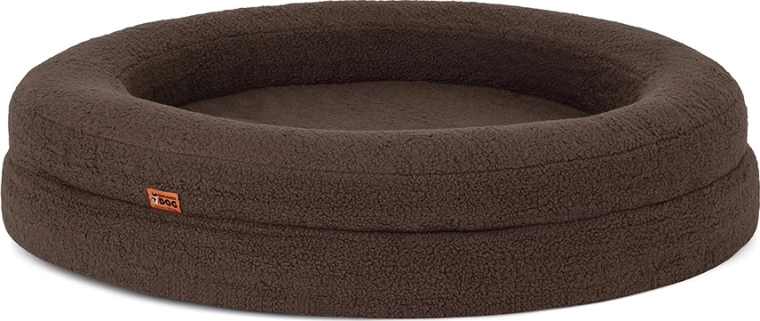Ortopedický pelech Explorer Dog Dognut M/L 100 cm espresso brown