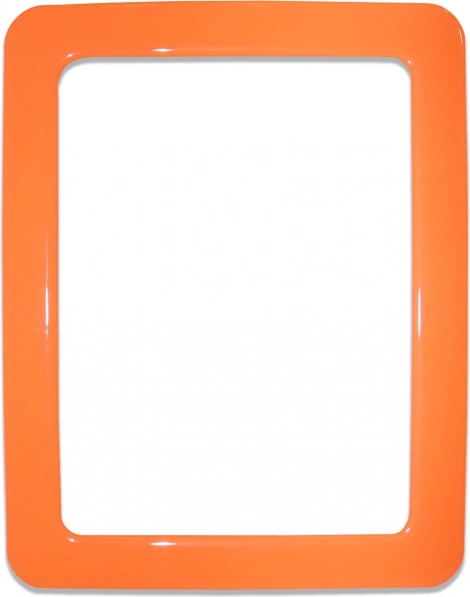 Magnetický samolepiaci rámček oranžový 16,0x11,8 cm