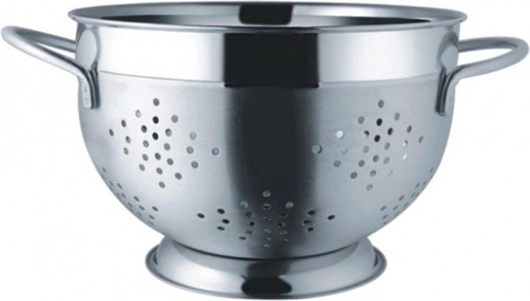 Nerezový cedník s uchami 25 cm