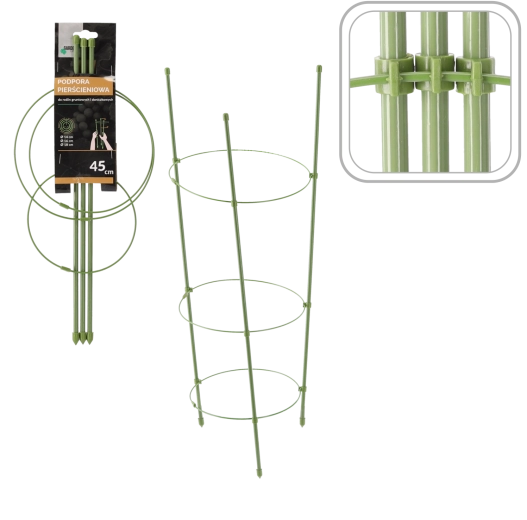 Kruhová opora pre rastliny 45 cm