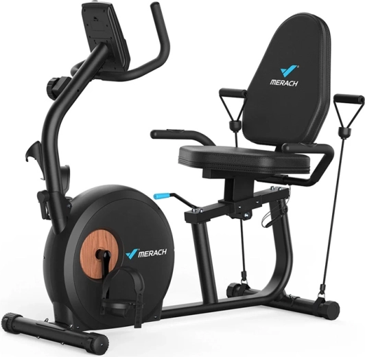 Ležatý cvičebný bicykel Merach MR-S23B1 čierny