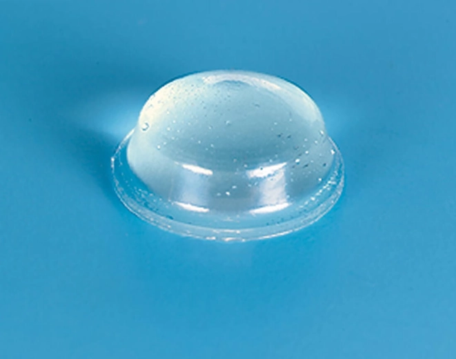 Samolepiace číre dorazy polguľaté 11,1 × 5,1 mm (sada 5 ks)