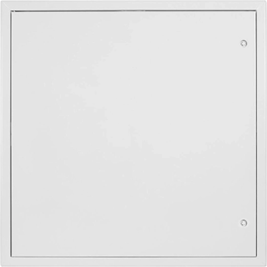 Revízne dvierka 800 × 800 mm biele plechové