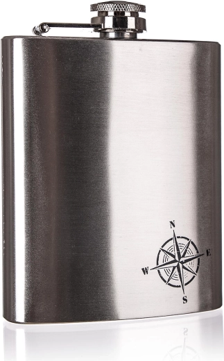 Nerezová ploskačka Akcent North 200 ml