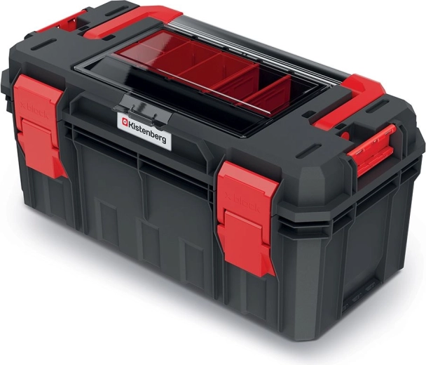Kistenberg S Block Alu Log kufor na náradie 550 × 280 × 264 mm s organizérom a IP55
