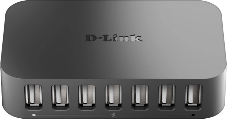 Aktívny USB hub D-Link DUB-H7 so 7 portmi
