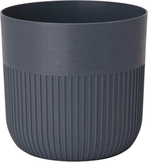Kvetináč Luca 22 cm antracitový