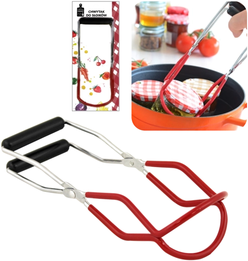 CHOMIK chytač pohárov na zaváranie z nehrdzavejúcej ocele