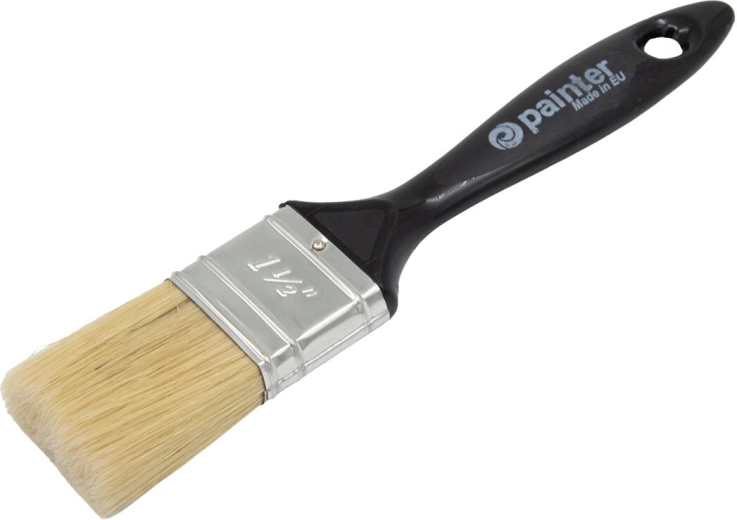 Plochý štetec 1,5" s plastovou rukoväťou, 13 mm