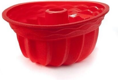 Silikónová forma na bábovku CULINARIA červená 24 cm