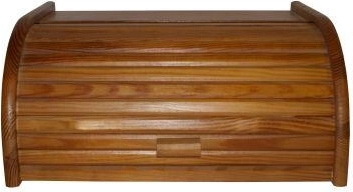 Chlebník bukový svetlý orech 39 × 28 × 18 cm