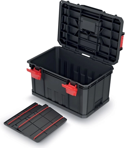 Modulárny kufor na náradie MODULAR SOLUTION 530 × 355 × 310 mm, čierny