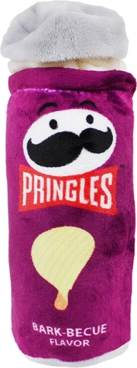 Pringles pískacia hračka pre psov fialová