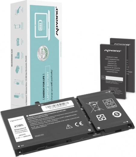 Batéria Movano JK6Y6 pre Dell Latitude a Inspiron 3600 mAh (41 Wh)