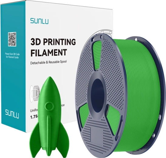 Filament Sunlu PLA High-Speed zelený