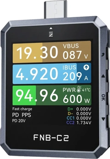 USB tester FNIRSI FNB-C2