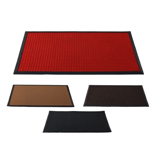 Gumená vstupná rohož s polypropylénovým povrchom 60 × 90 cm