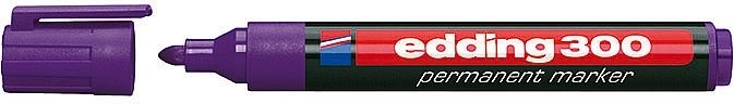 Priemyselný popisovač edding 300, fialový