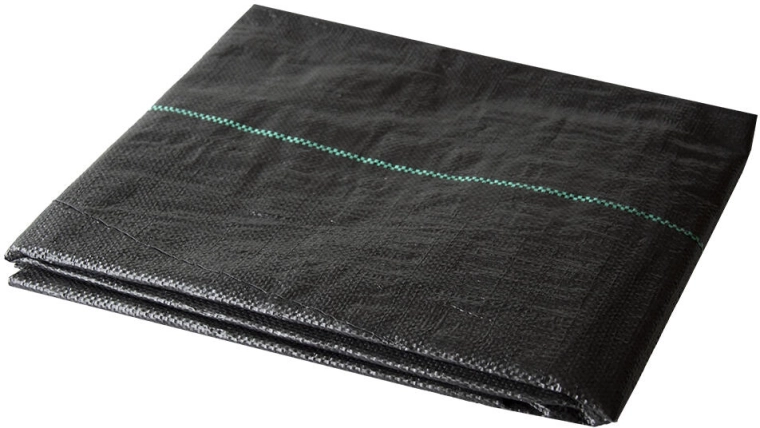Tkaná mulčovacia textília 1 × 5 m, 100 g/m², čierna