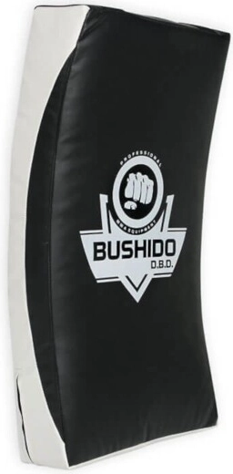 Tréningová prehnutá lapa BUSHIDO 62 × 35 × 12, biela