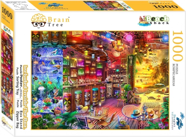 Puzzle Brain Tree plážový bar 1000 dielikov