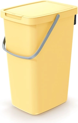 Odpadkový kôš Systema Q Collect 20 l – svetložltý
